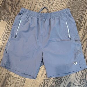 Men's Gray Athletic Shorts